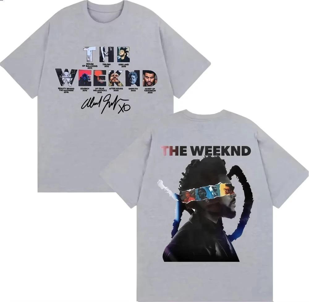 Unisex Women Clothing Fashion Hip Hop Style T Shirt Cotton Tshirt The Weeknd After Hours Til Dawn European Tour 2026 T-shirts Y2K