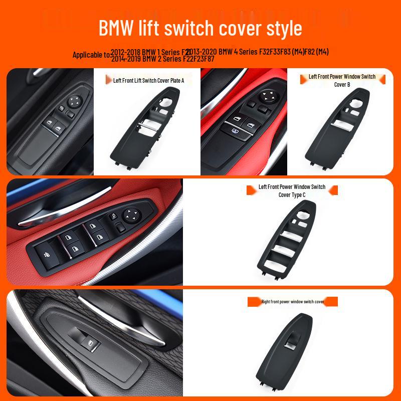 BMW 1er, 2er, 4er Coupé Fensterheberschalter Abdeckung Zierleiste