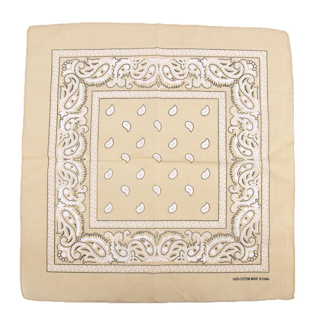 Hot Quality Wristband Scarf Cotton Cute Head Wrap Neck Handkerchief Bandana хаки