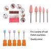 Nail Drill Bits Set Nail Art Polish Manicure Pedicure Machine Nail Brushes Gel Nails Polish Remover