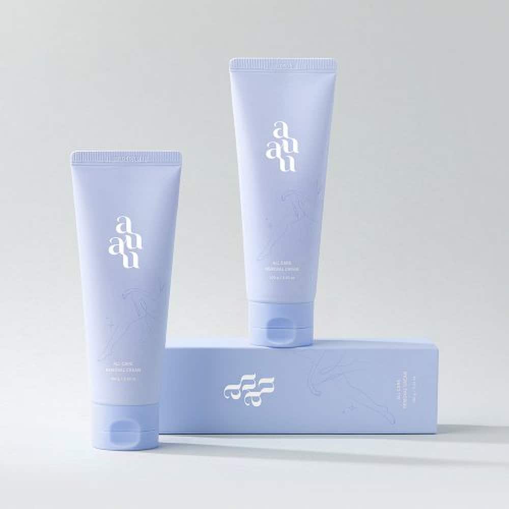 auau allcare hair removal cream 1 x 100g