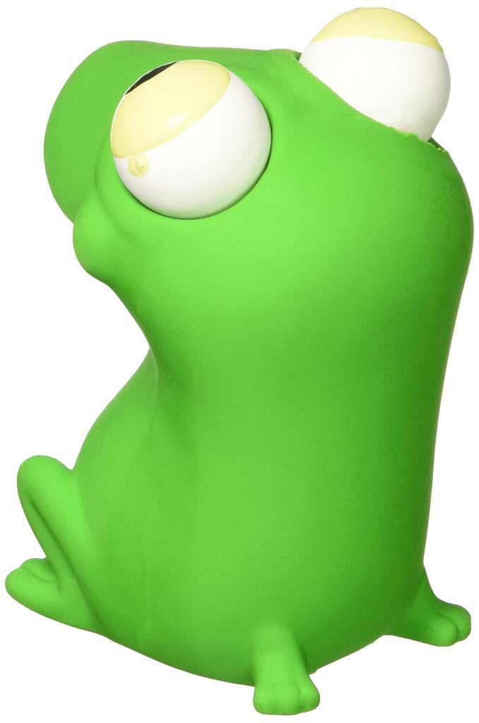Eyes Frog Dog Toy Hartz Latex Material Eyes Pop Pop'n Out!