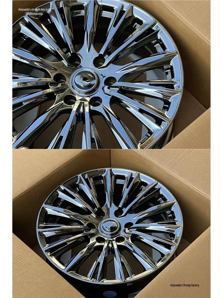 18-inch Toyota Hiace Wheel Hub: Forged, Electroplated, Rubber Options