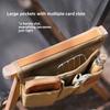 1PCS Cotton Canvas Camping Chair Armrest Organizer Pouch Multi-functional Portable Storage Bag for Outdoor Accessories