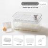28-Grid Press-Type Ice Cube Tray: Creative Large-Capacity, One-Press Release for Easy Ice Making and Storage