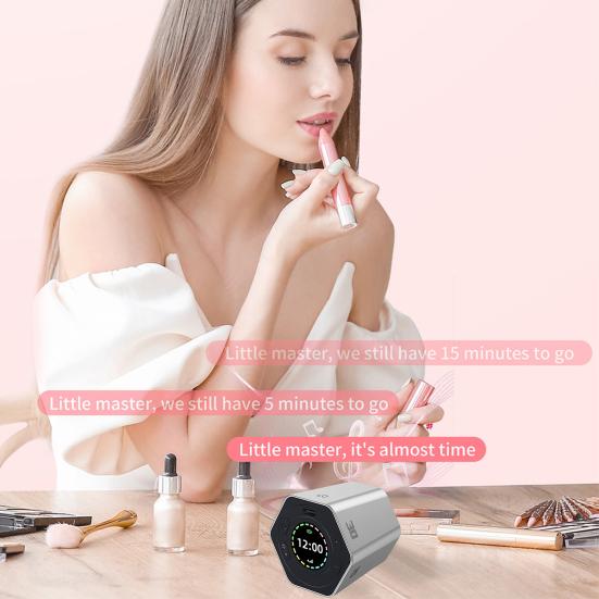 Pomodoro Timer Přenosný Hexagon Flip Timer Duální režim časování Produktivita Cube Mute Nastavitelné zvukové upozornění pro práci Studium Office Správa úloh