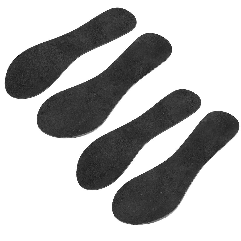 

2 пари Жіночі туфлі на високих підборах Нековзкі устілки Еластична амортизація Подушечка для стопи(Чорний )