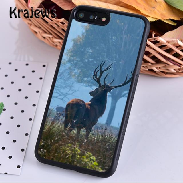 Stag Bull Moose Reindeer Deer For iPhone 17 Air 16 Phone Case Cover 15 14 Plus 12 13 Pro Max Coque Shell Fundas