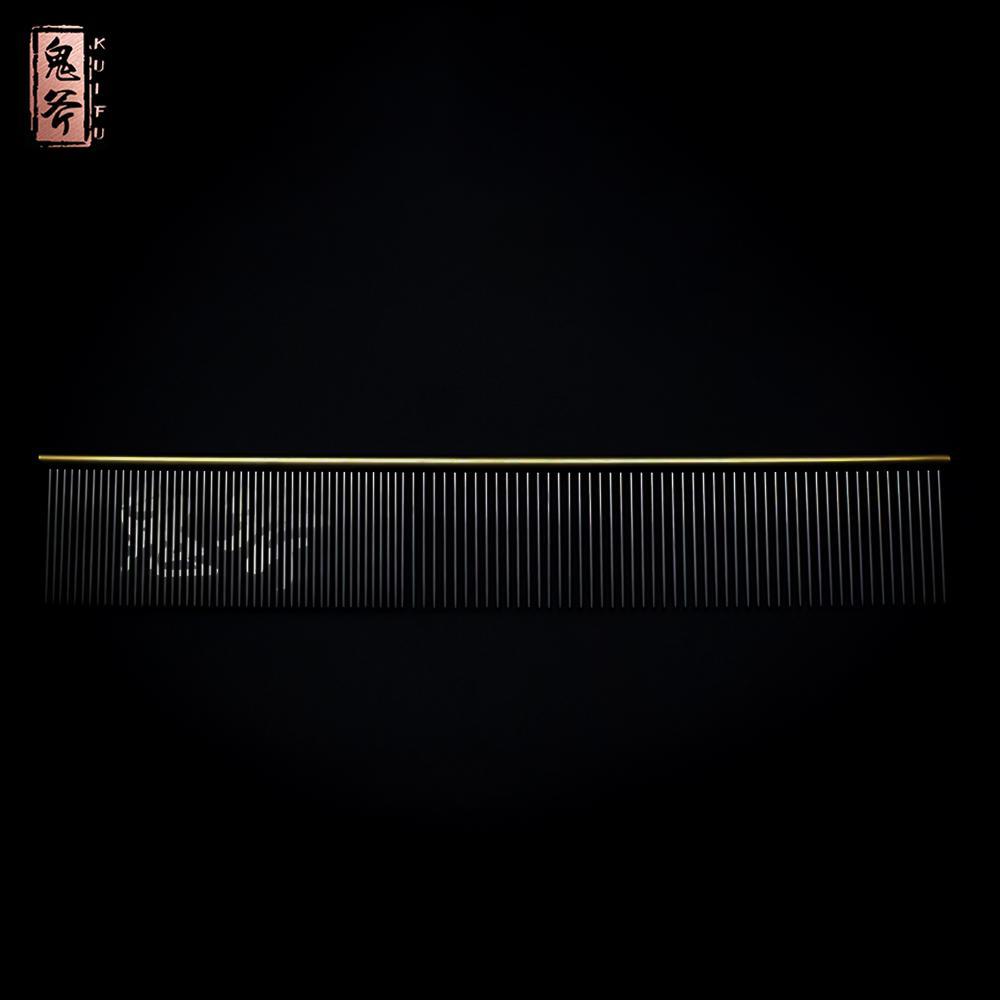 TAA Pet Grooming Comb Dog Dual Use Combs for Dogs Pet Professional Sparse & Dense Double Teeth GUIFU 19CM & 22CM Comb Cat Brush