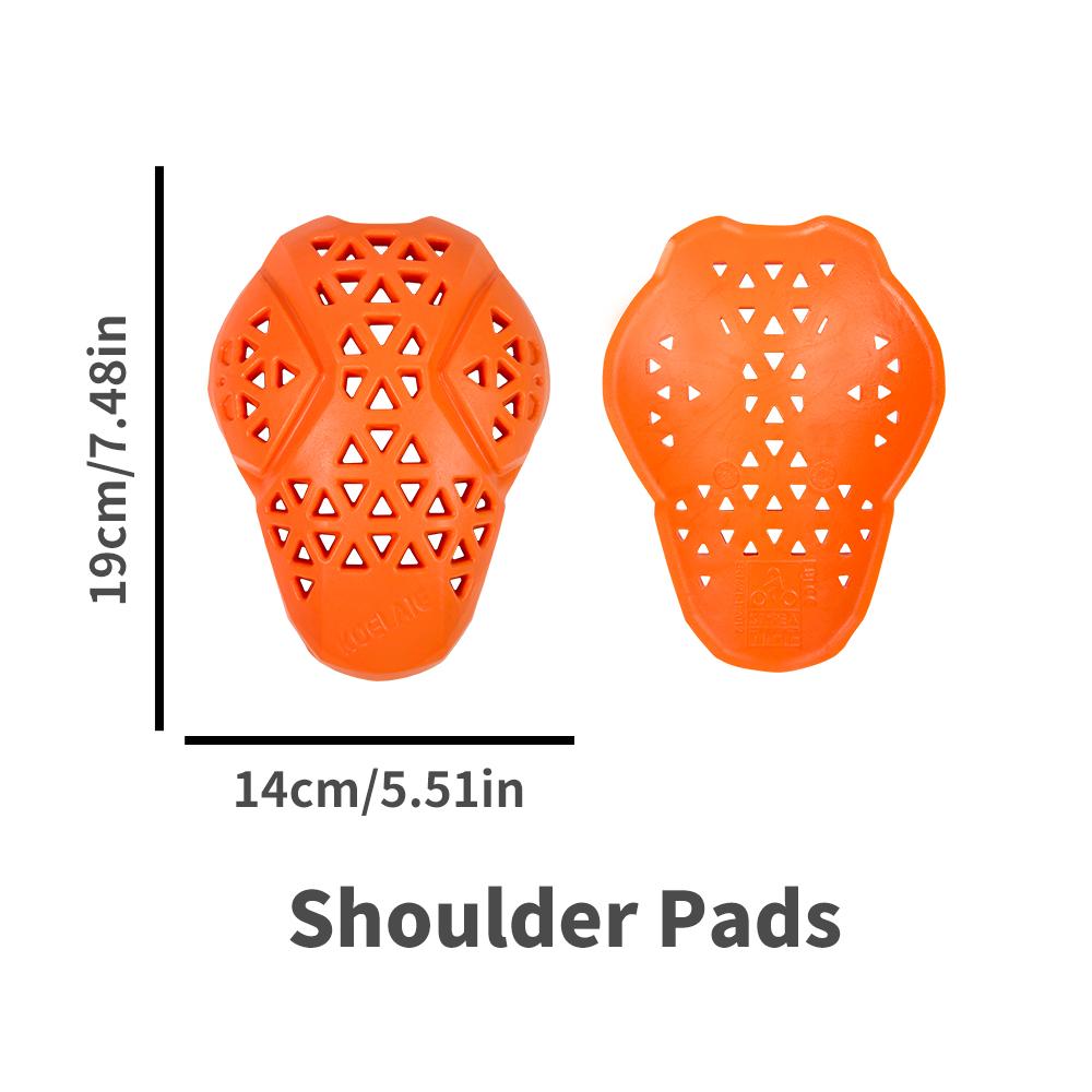Wosawe CE Approved Motorcycle Back Protector Universal Motorbike Knee Pads Soft Motorcycle Jacket Insert Armor Equipment