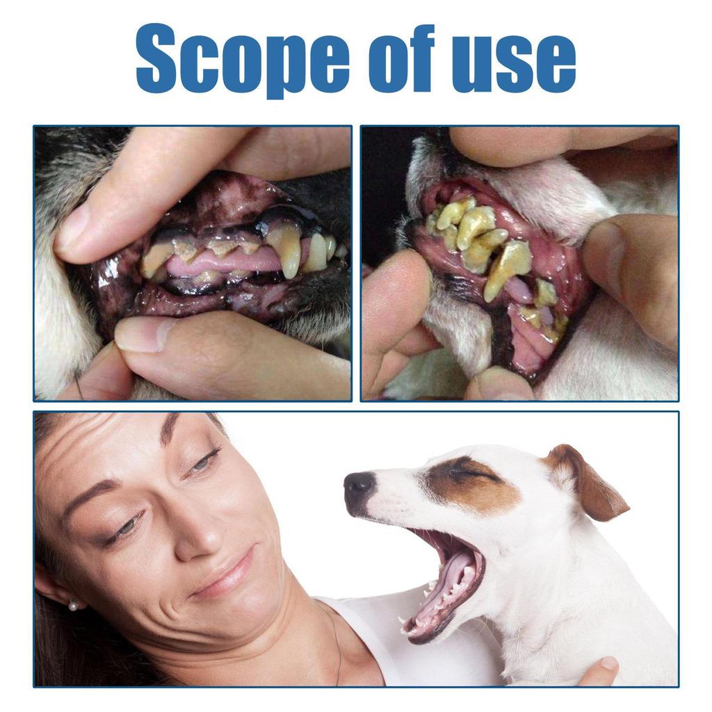 Yegbong Pet Oral Foam: Tartar Remover & Breath Freshener for Dogs & Cats