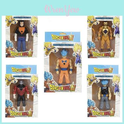 Dragon Ball Z Lichtprojektionsfigur Modell Mit Blauem Goku Vegeta**