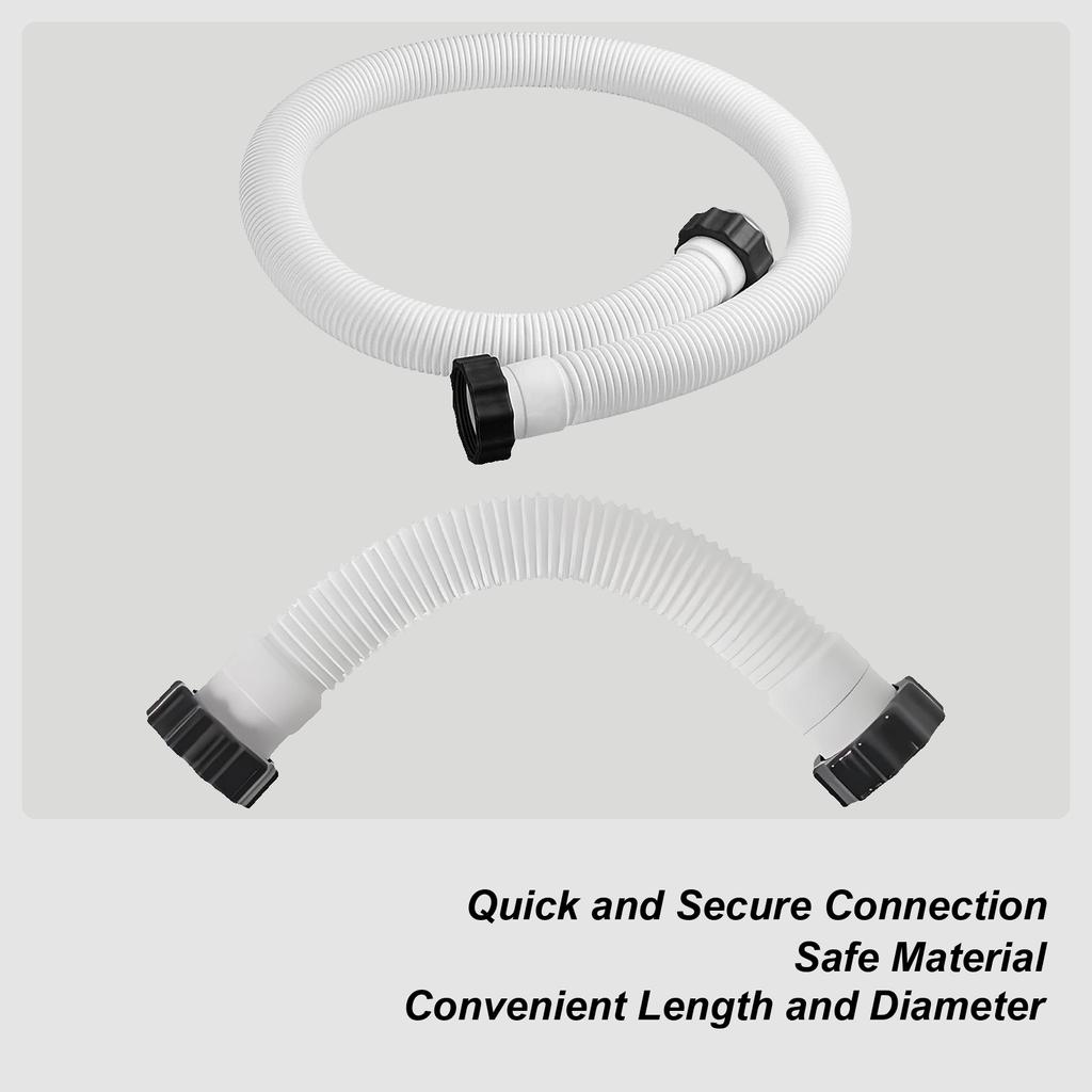 Schwimmbadschlauch Flexibles Strapazierfähiges Rohr Teile für Schwimmbadpflege Whirlpools Filtration Rückspülung Staubsaugen Reinigung