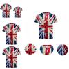 Classic Union Jack T-shirt For Men Women And Kids Casual And Simple Design