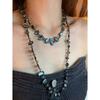 Irregular Antique Necklace Bohemian Double Layers Necklace Multi-Color Retro Necklace  Women Girls