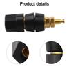 Audio Equipment Setup Audio Speaker Binding Post Gold Plated Terminal 4mm Diameter Of The Tail Hole Maximum Signal Transmission