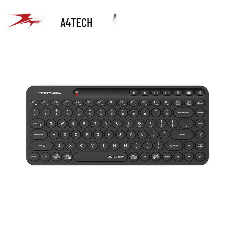A4TECH Silent Multi-Mode Wireless Keyboard