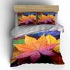 Autumn Leaf Set - Home Decor Multiple Sizes Kid'S And Adults' Bedroom Exquisite 3Pc Bedding Set, Gift