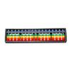 17-Digit 5-Bead Colorful Abacus for Primary School Mental Math Teaching