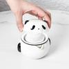 1 Set Cute Ceramics Panda Tea Set One Pot Portable Kung Fu Tea Teacup Durable with Three Cups Teapot Set Gifts