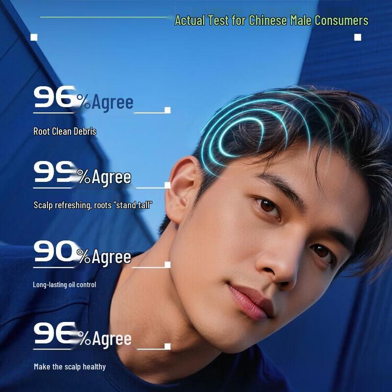 Clear Men Anti-Dandruff Shampoo, Refreshing Oil Control, 500g
