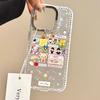 Cute cartoon collection ins suitable for Apple 17promax mobile phone iphone16Pro star diamond mobile phone case