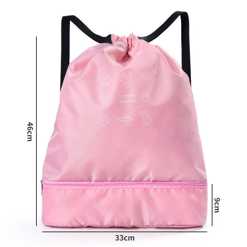 Swimming Bag Dry and Wet Separation Women's Swimsuit Storage Bag Waterproof Bag Men's Beach Bag Children's Swimming Backpack
