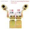 1PCS Carbon Steel Plastic Steel Door and Window Hinge, Balcony Inner and Outer Sliding Window Hinge Hardware Accessories