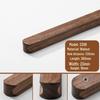 Japanese Minimalist Walnut Handle Solid Wood Cabinet and Wardrobe Drawer Handle