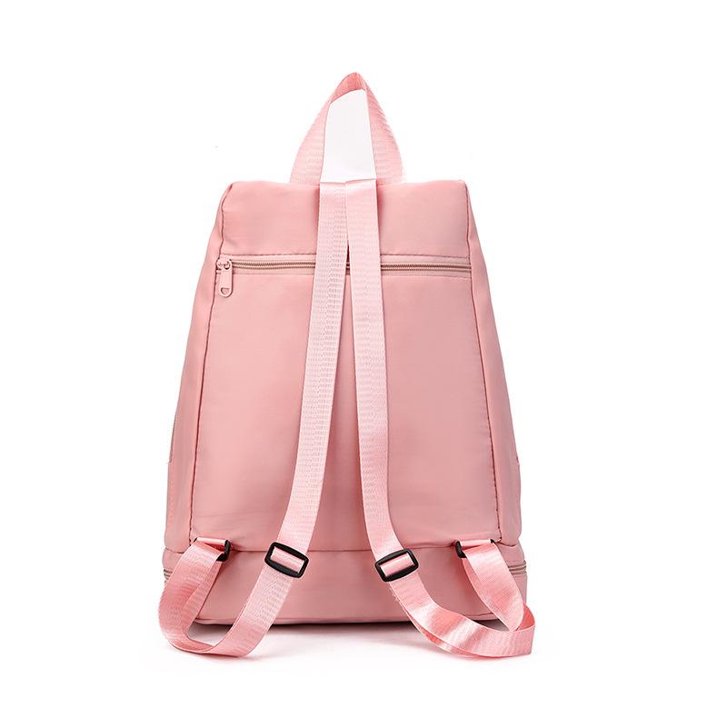 Wasserdichte Sporttasche mit Schuhfach, Damen Schwimm- & Yoga Rucksack für leichte Reisen und Sport