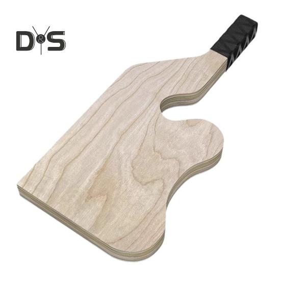 Wooden Deadlift Jack Barbell Stand Heavy Duty Non-slip Handle Home Gym Weightlifting Barbell Bar Loading Unloading Weight Plates Changing Holder