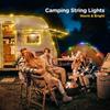 Foldable LED Waterproof Camping Lantern with Long Battery and Portable String Lights