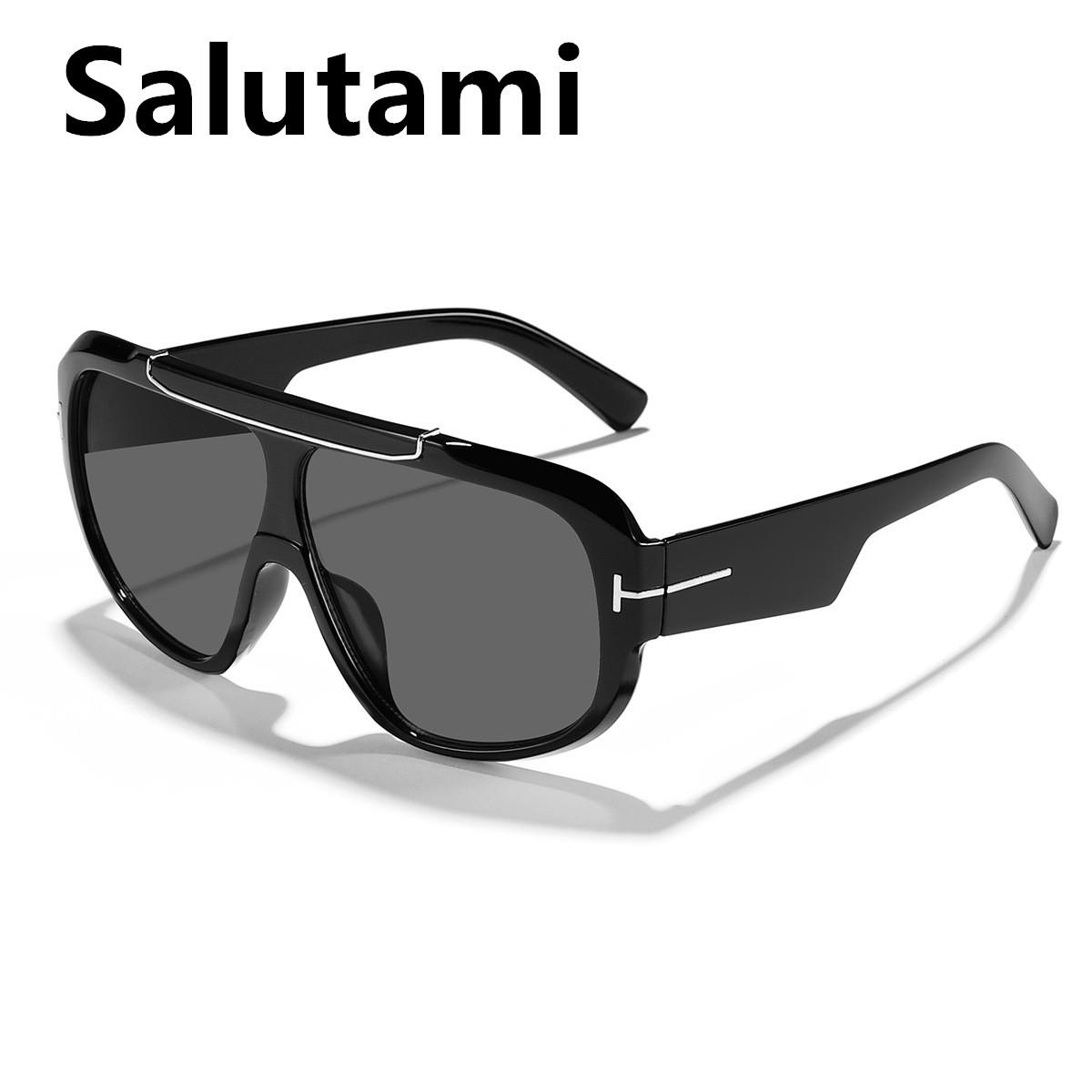 

уникальные цельные солнцезащитные очки-маски для женщин, новые модные большие квадратные элегантные солнцезащитные очки для мужчин, модные очки для вождения чёрный