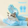 Pet Grooming Cleaning Gloves Dog Cat Bathing Shampoo Glove Scrubber Magic Dishwashing Cleanner Sponge Silicon Hair Removal Glove