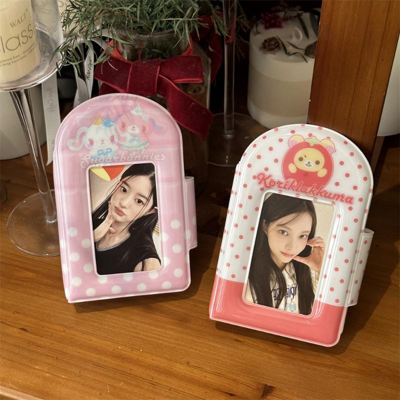 3 Inch 32 Pockets Photo Album Photo Card Postcard With Button Card Star Album Lomo Card Collector Card Photo Card Binder