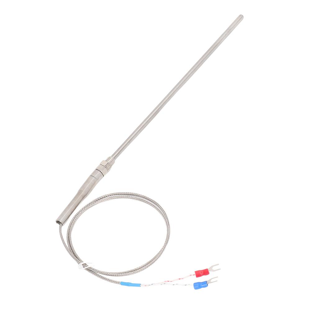K Type Thermocouple 200mm Probe Fast Sense Response Speed Wide Measurement Range Temperature Sensor