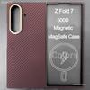 Magnetic MagSafe Case  for Samsung Galaxy Z Fold 7 W26 Aramid Carbon Fiber Cover Ultra-Thin Lightweight Armor Protective Cover