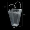 Large, Medium And Small Transparent Trapezoidal Tote Bag Bouquet Bag Floral Supplies Gift Gift Flower Bag Tote Bag