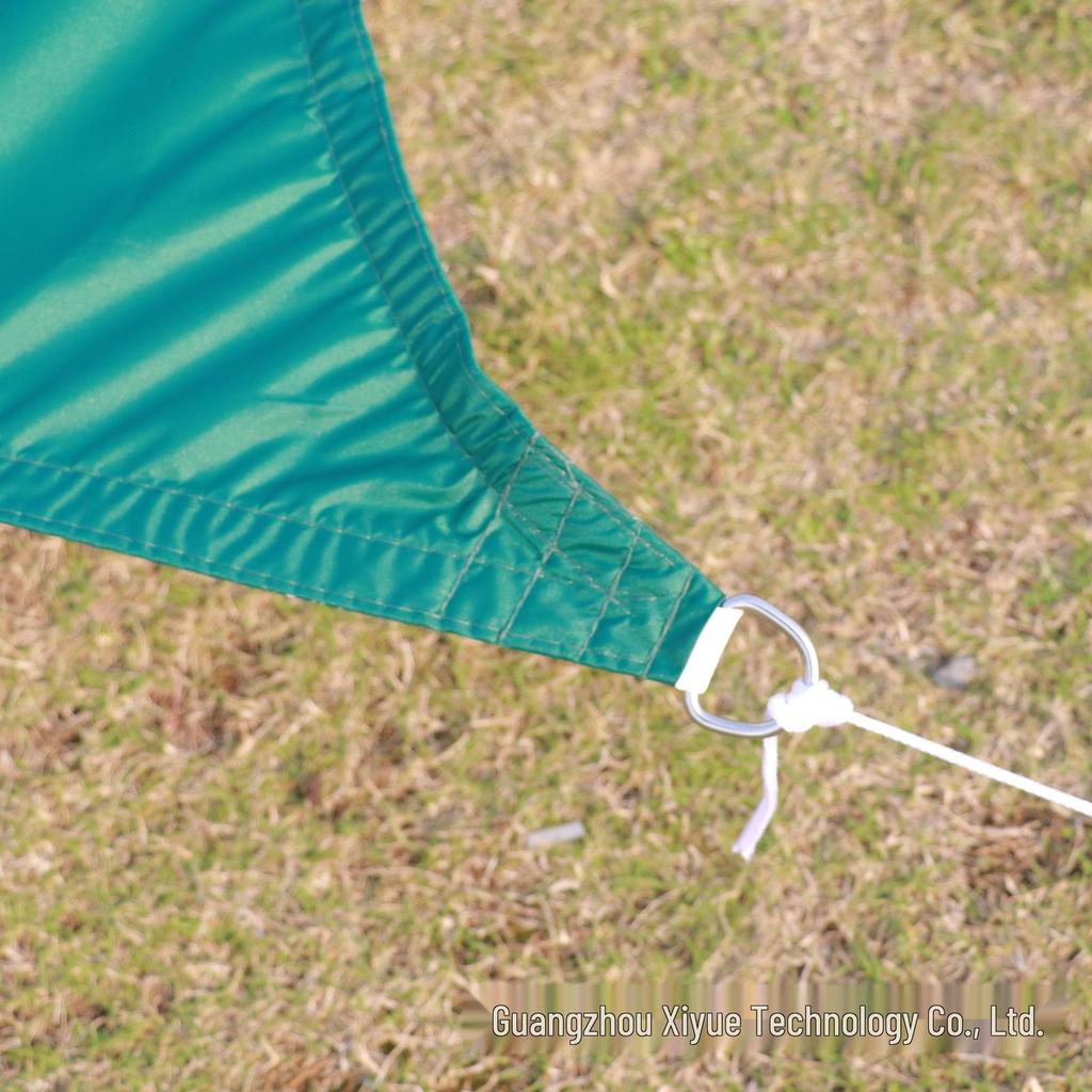 Square Waterproof Sun Shade Sail – UV Protection, Blackout Cloth for Outdoor Courtyard/Villa