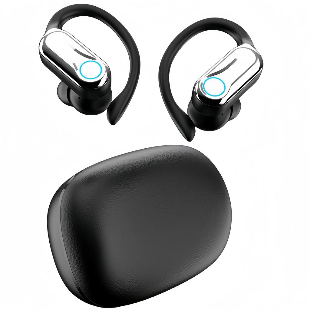 144Languages AI Translation Earbuds,OWS Bluetooth 5.4 Headphones Translator,Smart Mode Touch Screen Real-Time Earphones Fit Work