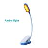 USB Rechargeable LED Clip-On Reading Lamp: Eye Protection, Portable Mini Desk Light for Students and Night Reading