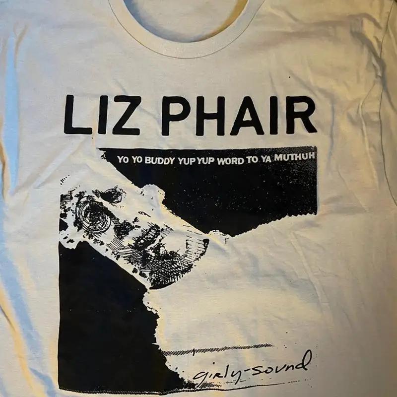 Liz Phair T Shirt Cotton White All Size