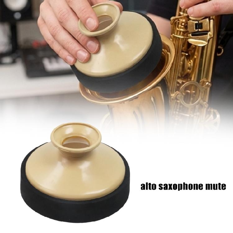 Universal Altos Saxophone Silencers Light Weight Altos Sax Damper Woodwind Instruments Accessory Quick Installation