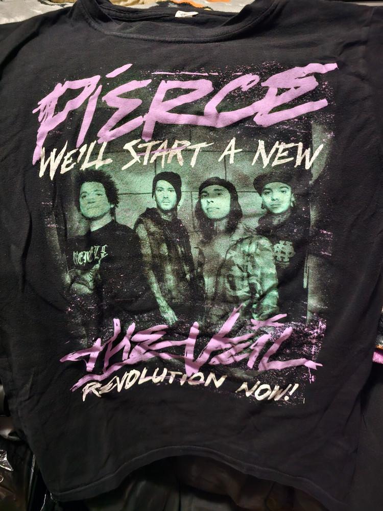

Pierce The Veil Shirt Classic Band Logo Tee Black Cotton S5XL PA7064 Unisex T-Shirt XL