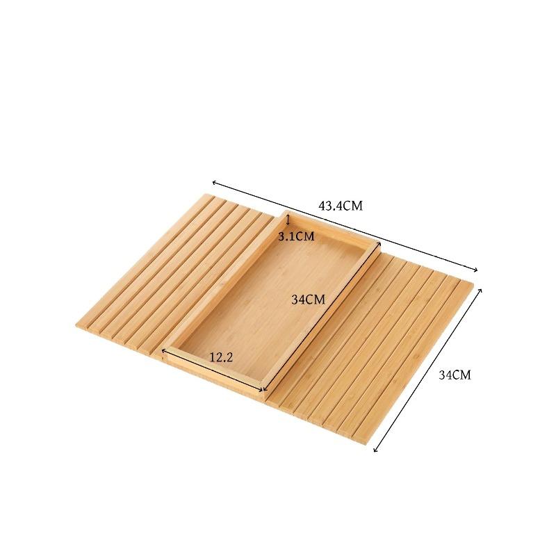 

1pcs Wooden Sofa Armrest Tray Home Living Room Food Coffee Tray Multifunctional Snacks & Drinks Storage Tray хаки
