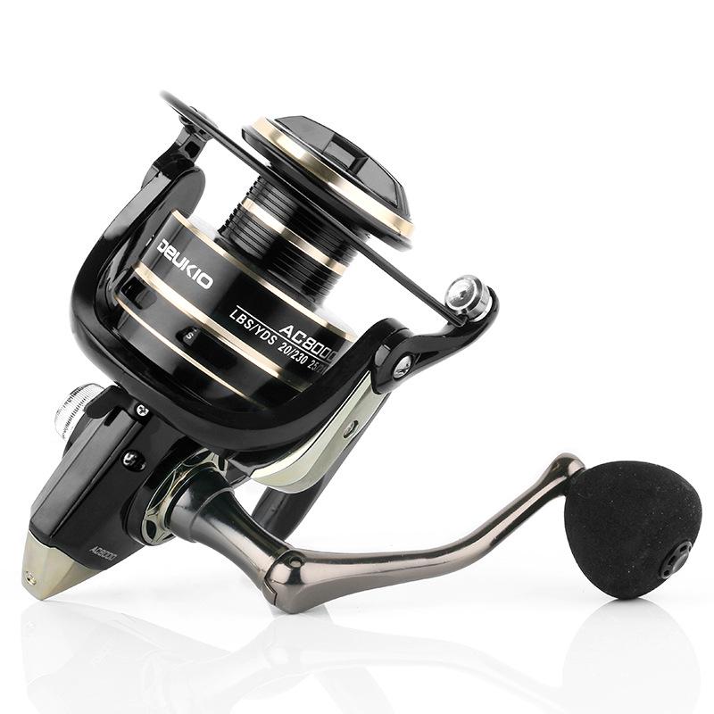Dequ Sea Rod Spinning Fishing Reel with All-Metal Spool