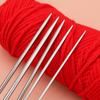 Circular Knitting Needle 100cm Length With Random Color Stitching Markers Ideal For Sweaters And Shawls