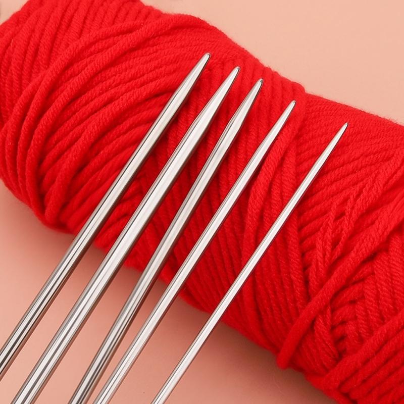 Circular Knitting Needle 100cm Length With Random Color Stitching Markers Ideal For Sweaters And Shawls