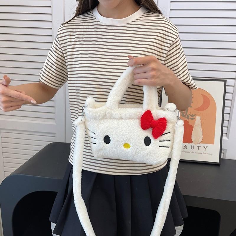 Lightweight Cozy And Plush Crossbody Bag For Kids Available In Soft Colors Cute Functional And