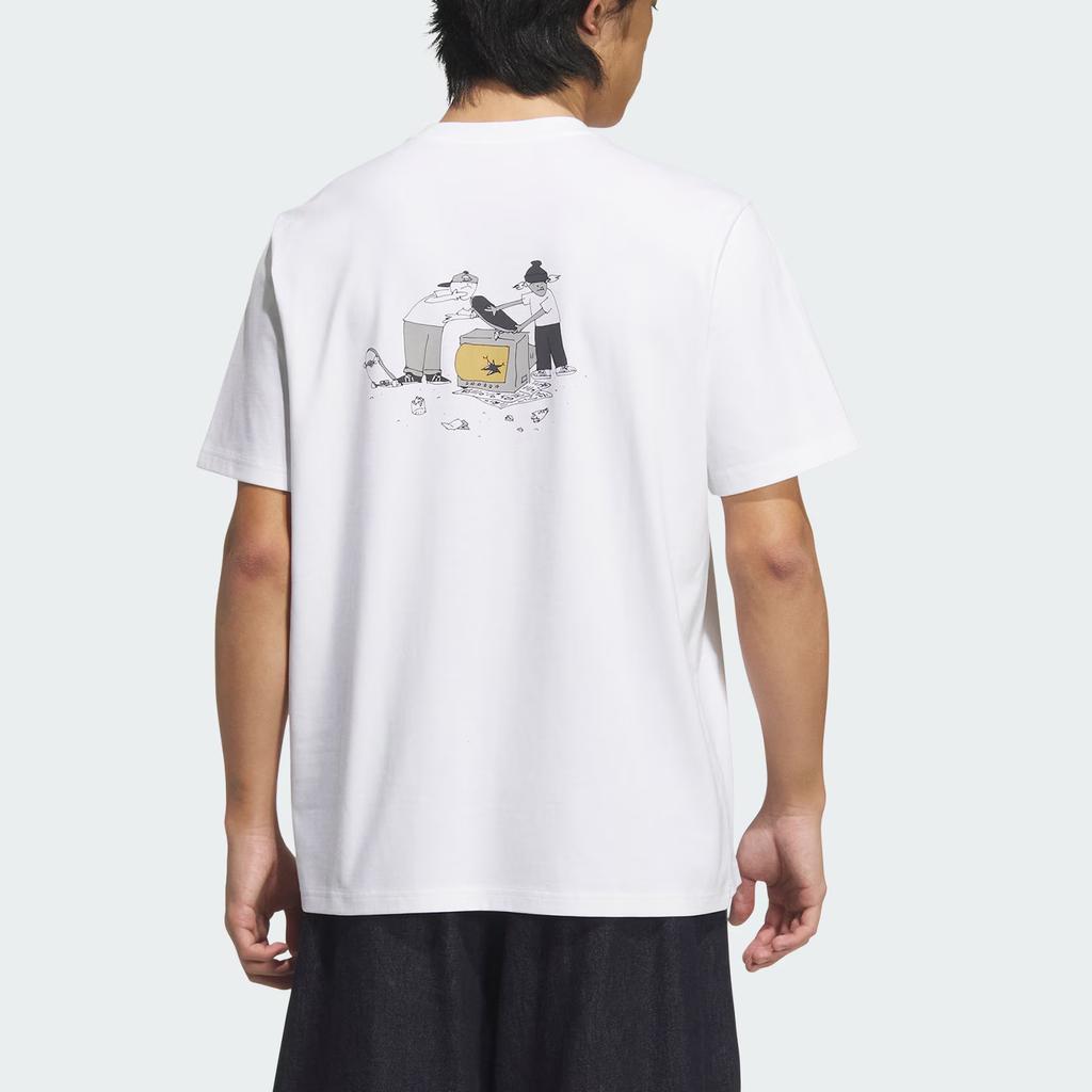 Adidas Originals HJ TRASH T Shirt Men's White KA2248-